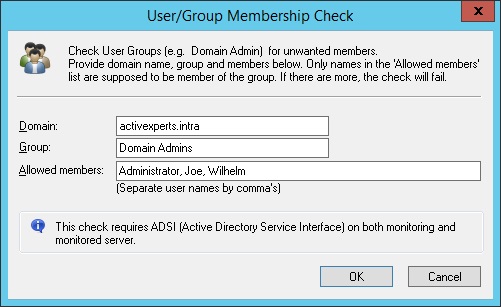 Active Directory Group Membership